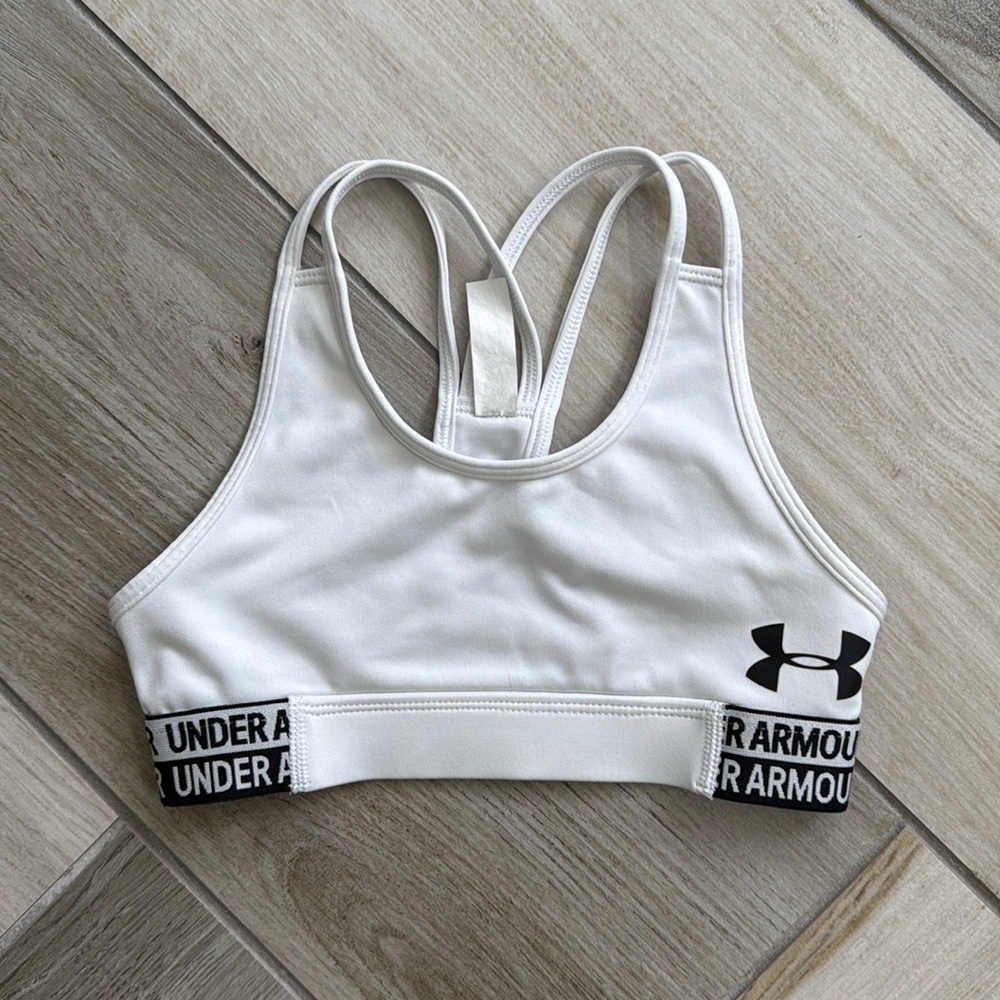 Under Armour Heat Gear Sports Bra Youth Small